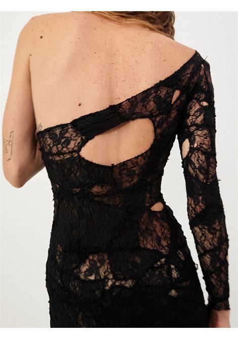 lace party dress donna nero OH CARLA | OC-D010PIZ01